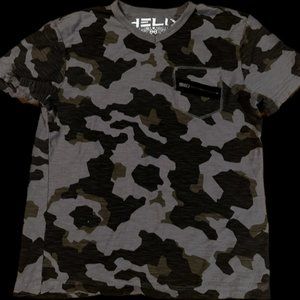 Womens Camo Helix Short Sleeve Shirt